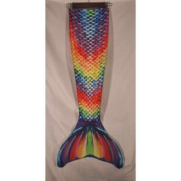Fin Fun Mermaidens - Mermaid Tails for Swimming Reinforced Tips w/ Monofin 10Y - Picture 1 of 3